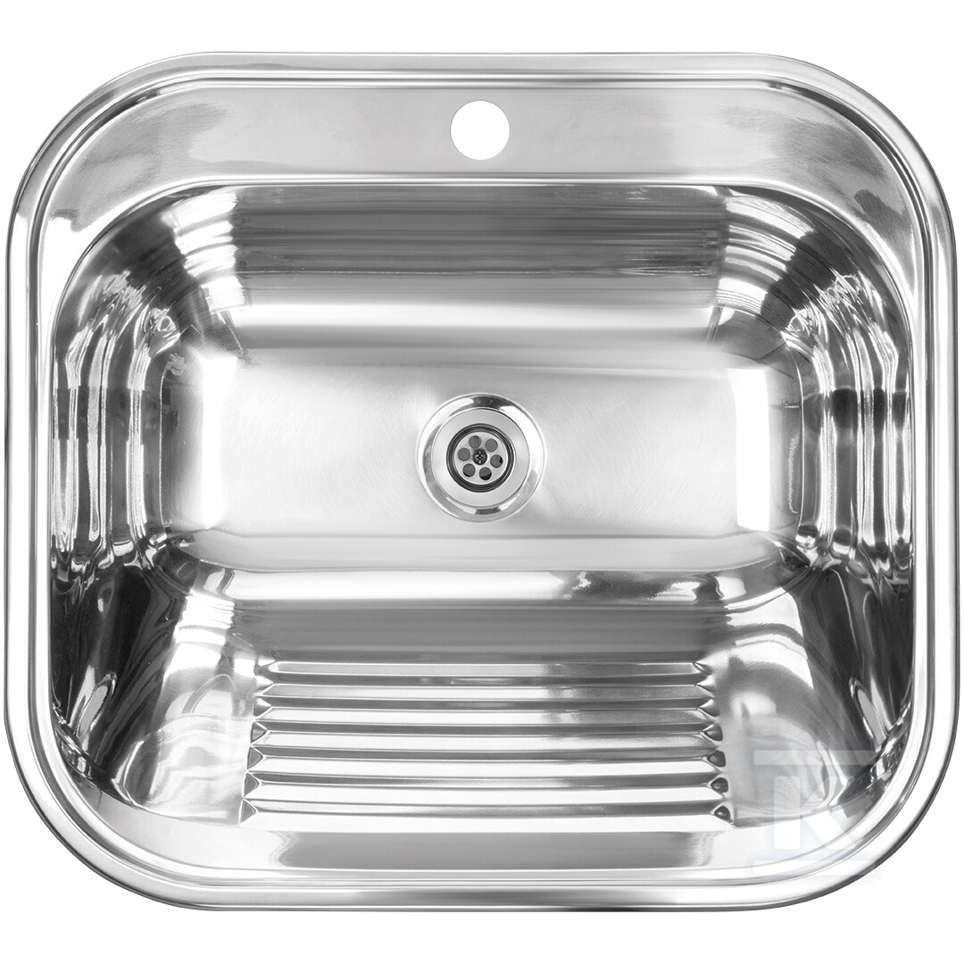 CHIOS ZLEW GOSPODARCZY 55X50CM Z SYFONEM - obrazek 1